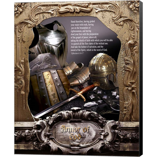 Armor Of God by Danny Hahlbohm, Canvas Art