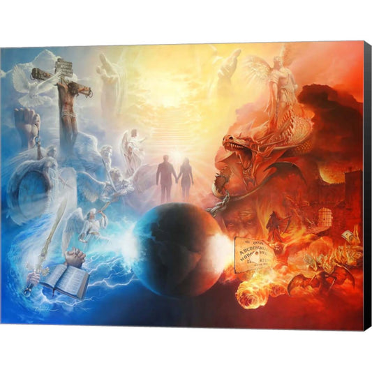 Battle For The Soul by Danny Hahlbohm, Canvas Art