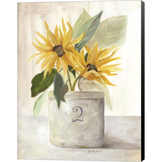 Sunflower Harvest by Kelley Talent, Canvas Art