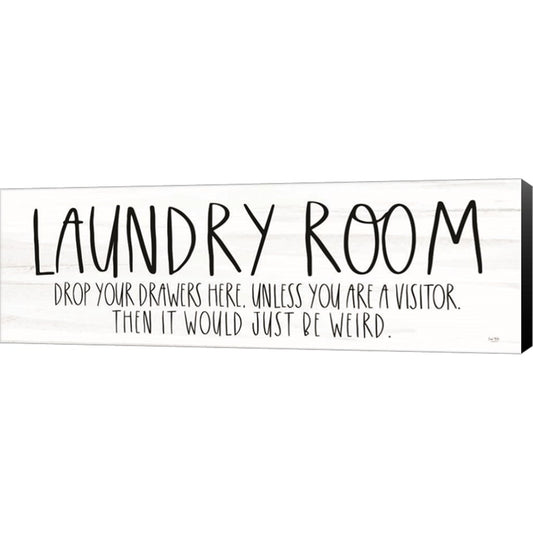 Laundry Room by Lux + Me Designs, Canvas Art