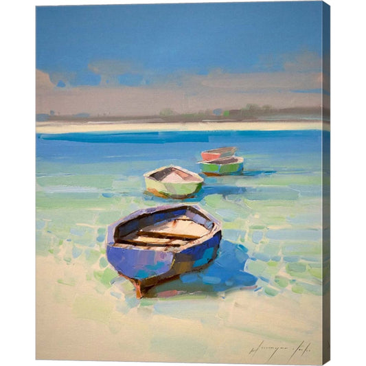 Caribbean Shore by Vahe Yeremyan, Canvas Art