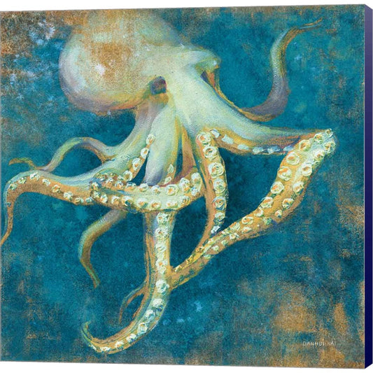 Ocean Octopus by Danhui Nai, Canvas Art