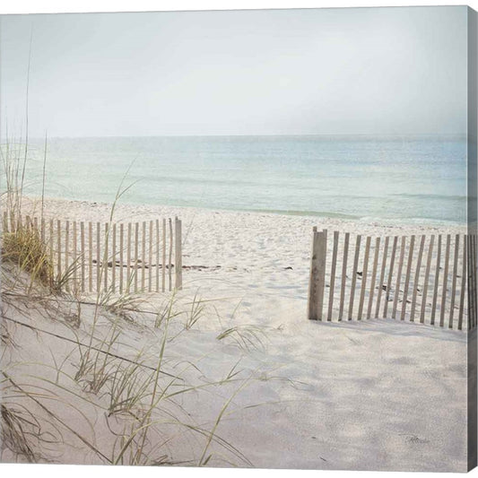 Beach Fence by Pela Studio, Canvas Art