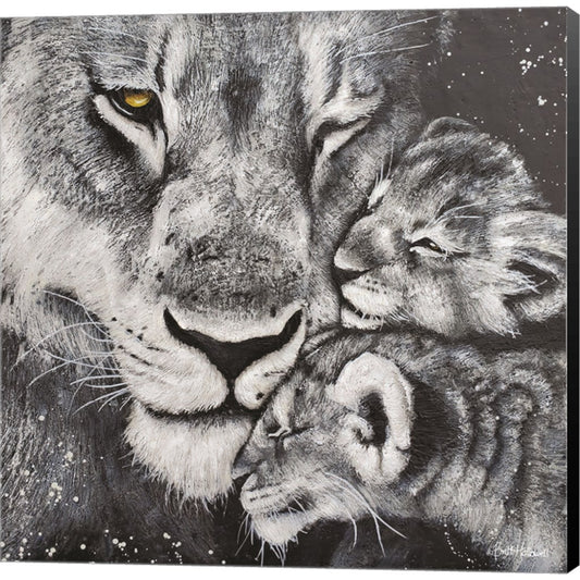 Lioness by Britt Hallowell, Canvas Art