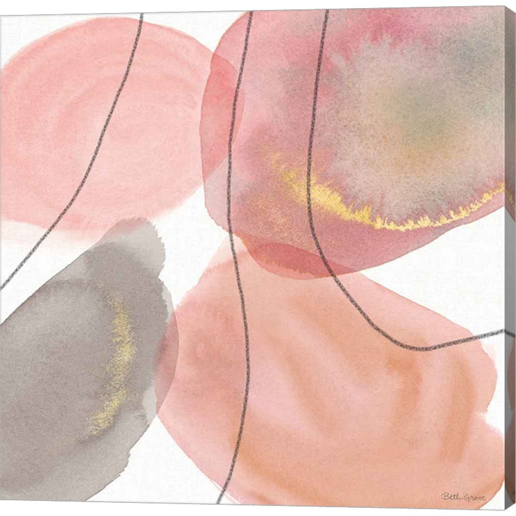 Petal Passion XII Soft Boho by Beth Grove, Canvas Art