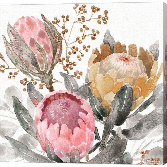 Petal Passion IX Soft Boho by Beth Grove, Canvas Art