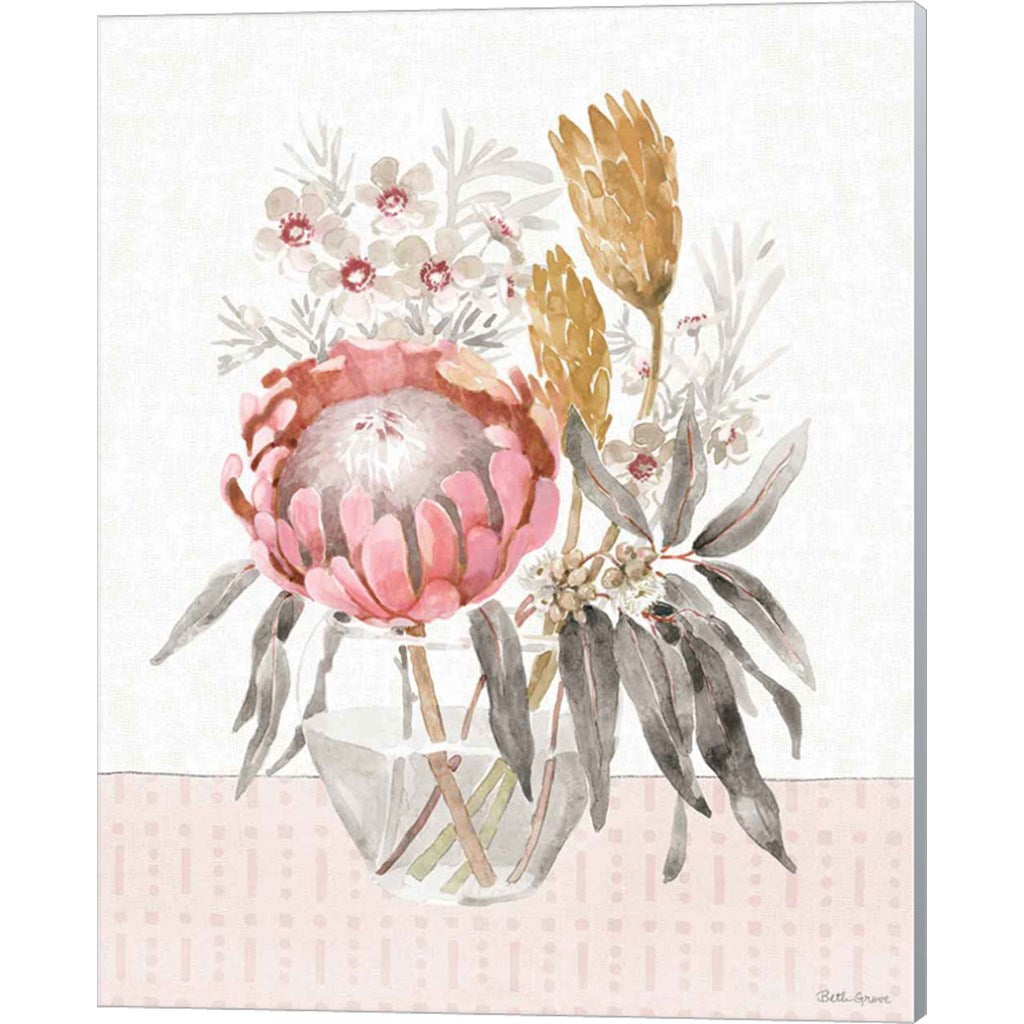 Petal Passion V Soft Boho by Beth Grove, Canvas Art