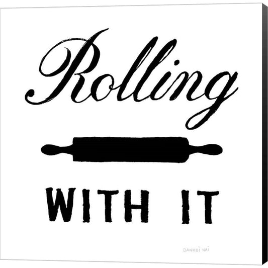 Rolling With It by Danhui Nai, Canvas Art