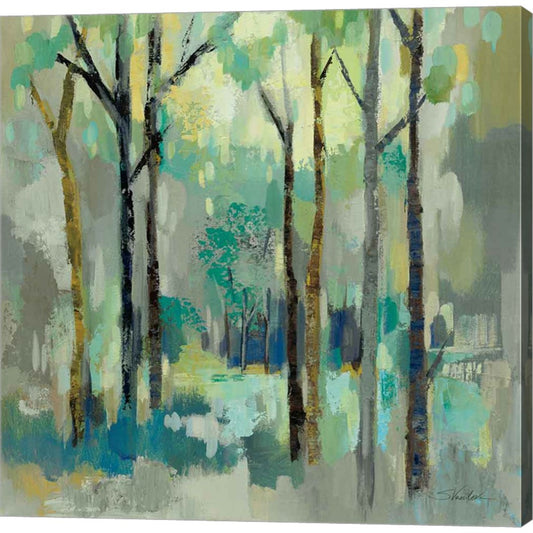 Romantic Forest Neutral by Silvia Vassileva, Canvas Art