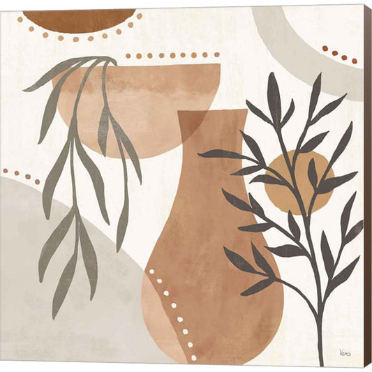 Botanical Form III Neutral by Veronique Charron, Canvas Art