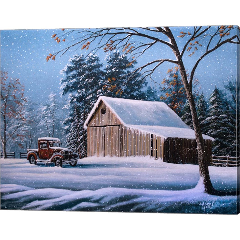 First Snow by Gary Adams, Canvas Art