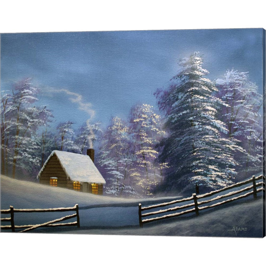 Cozy Cabin by Gary Adams, Canvas Art