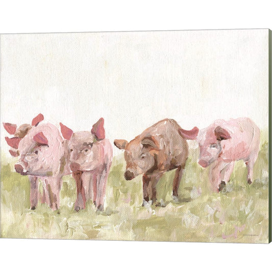 This Little Piggie? by Kamdon Kreations, Canvas Art