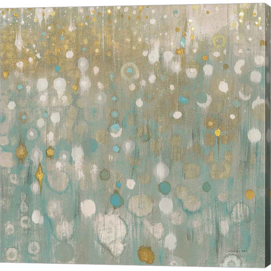 Rain Abstract II Neutral by Danhui Nai, Canvas Art