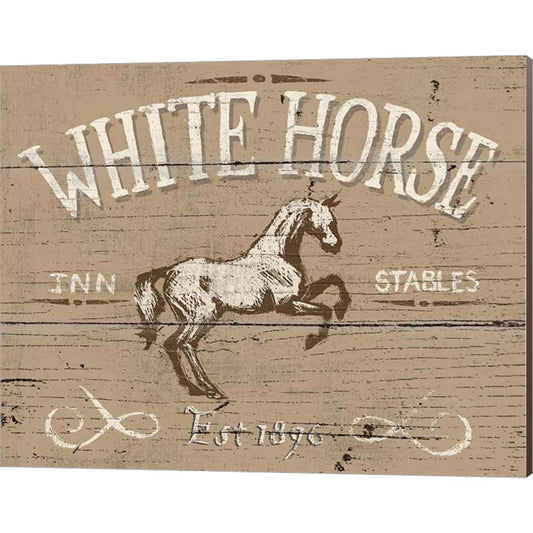 Horse Signs II Neutral by Wellington Studio, Canvas Art