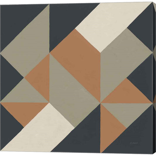 Triangles I Highland by Mike Schick, Canvas Art