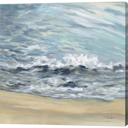 Playful Wave by Silvia Vassileva, Canvas Art