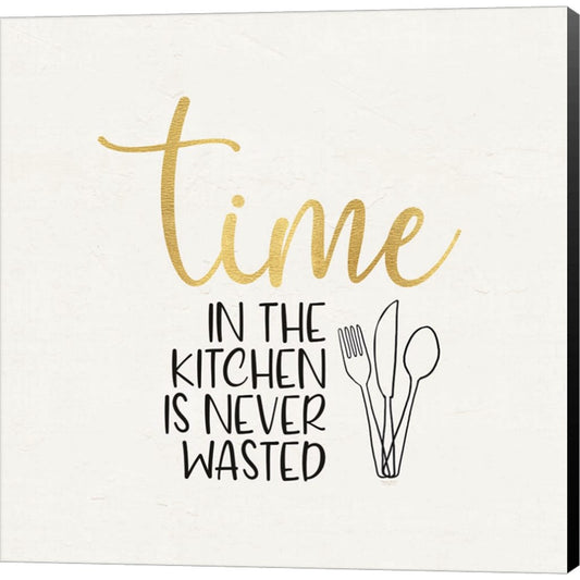 Kitchen Art VII-Time by Tara Reed, Canvas Art