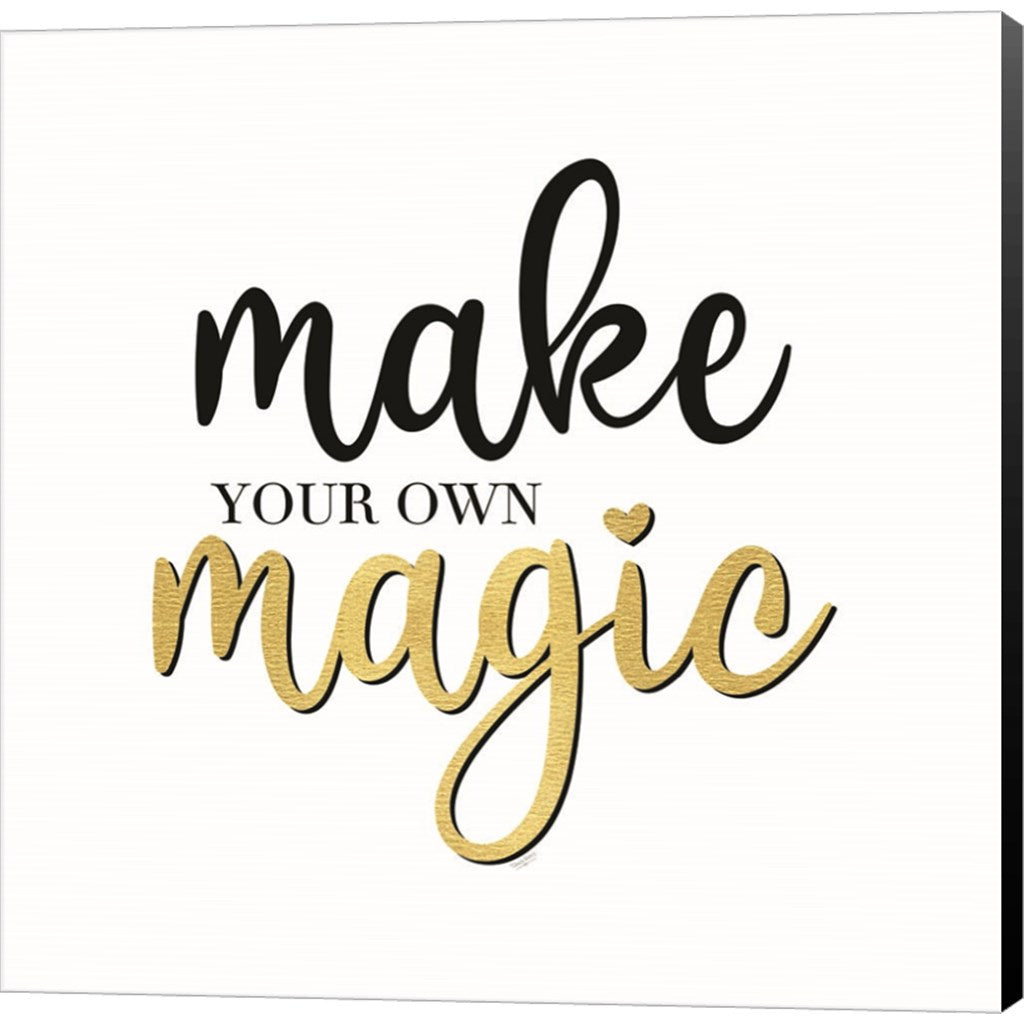 Sentiment Art II-Make Magic by Tara Reed, Canvas Art