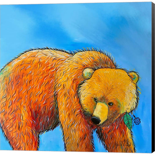 Grizzly Bear by Karrie Evenson, Canvas Art