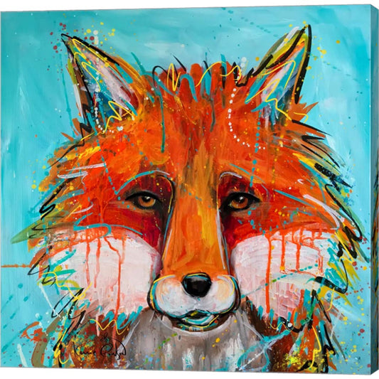 Fox by Karrie Evenson, Canvas Art