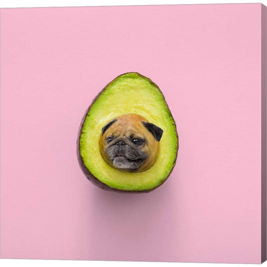 Pugacado by Pixelmated Animals, Canvas Art