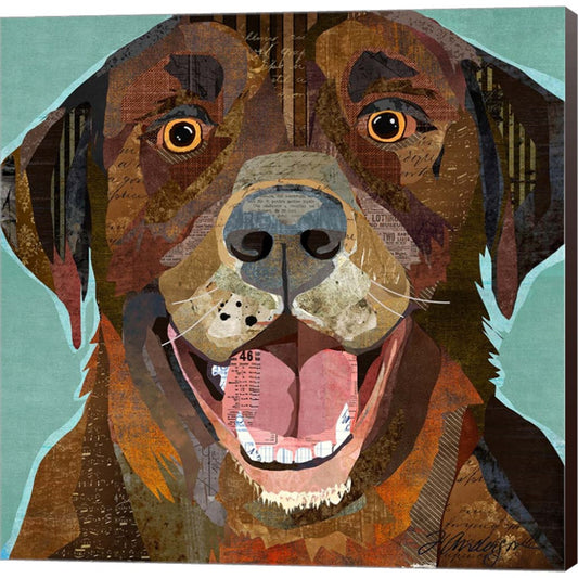 Chocolate Lab by Traci Anderson, Canvas Art