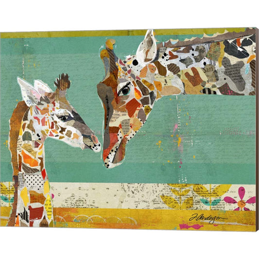 Giraffe and Calf by Traci Anderson, Canvas Art