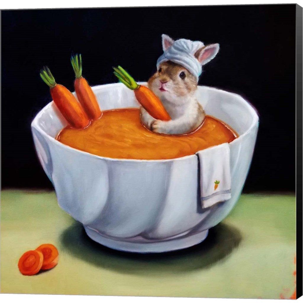 Carrot Spa by Lucia Heffernan, Canvas Art