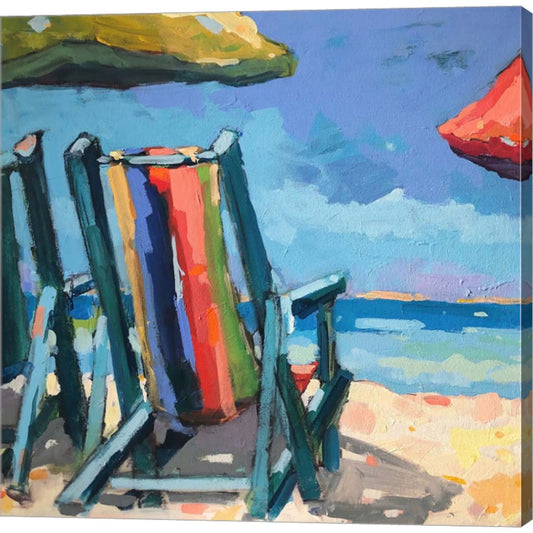 Beach Time by Page Pearson Railsback, Canvas Art