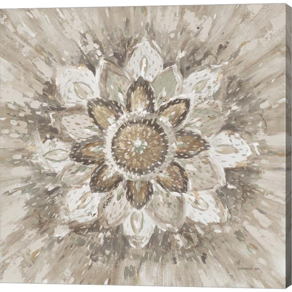 Spice Mandala Neutral by Danhui Nai, Canvas Art