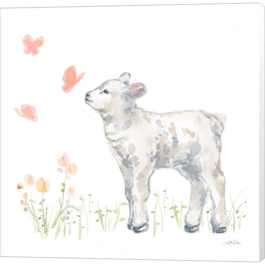 Spring Lamb IV by Katrina Pete, Canvas Art