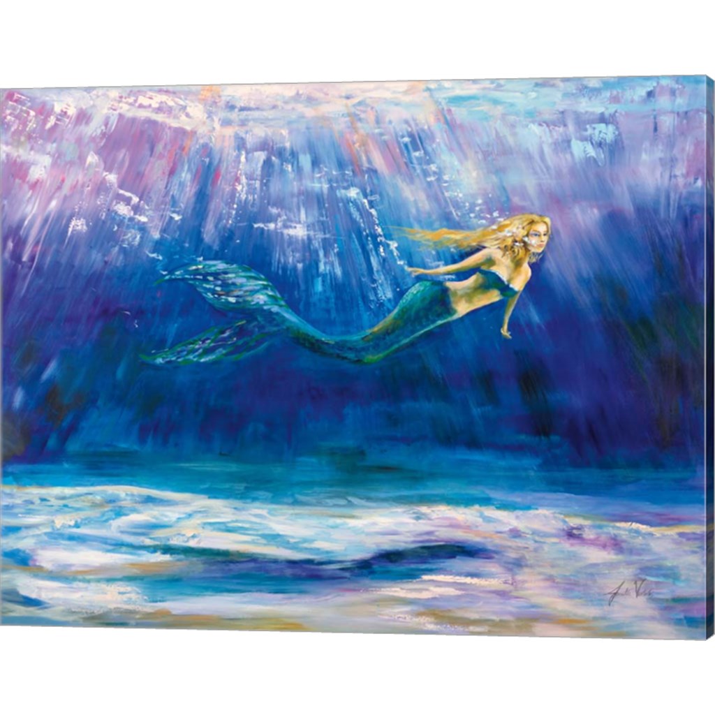 Out for a Swim by Jeanette Vertentes, Canvas Art