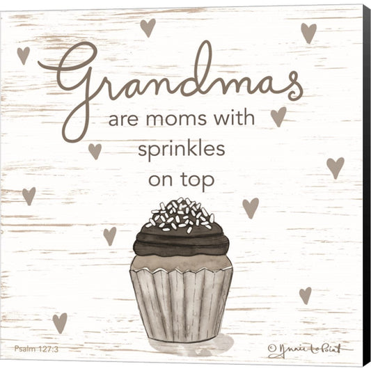 Grandmas Are? by Annie Lapoint, Canvas Art