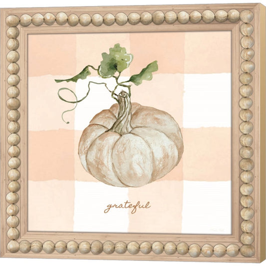 Grateful Pumpkin by Cindy Jacobs, Canvas Art