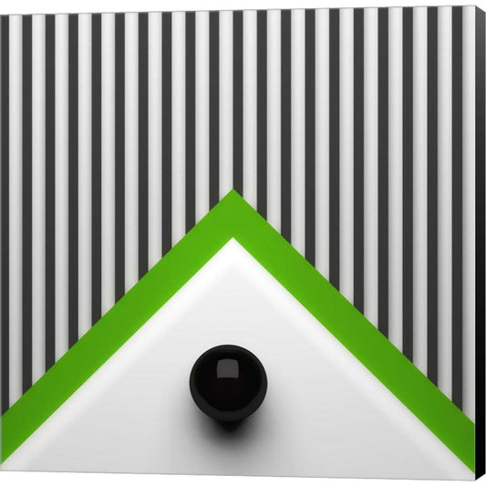 Dot on Triangle by Antonyus Bunjamin (Abe), Canvas Art