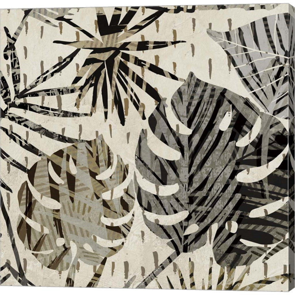 Grey Palms II by Eve C. Grant, Canvas Art