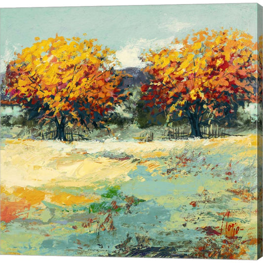 Campagna in Estate II by Luigi Florio, Canvas Art