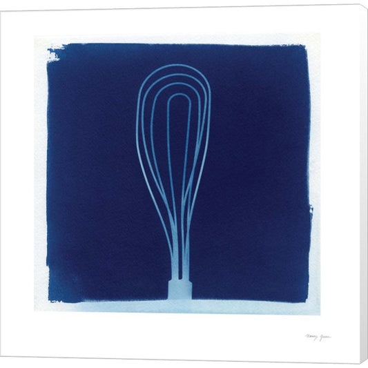 Cyanotype Kitchen XVII by Nancy Green, Canvas Art