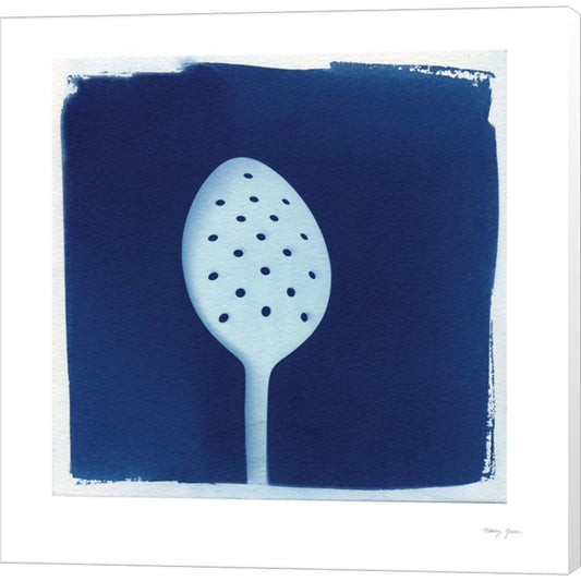 Cyanotype Kitchen XIII by Nancy Green, Canvas Art