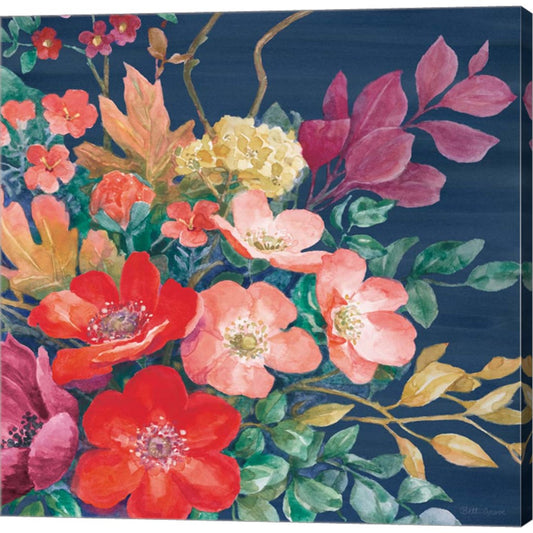 Floral Drama VI by Beth Grove, Canvas Art