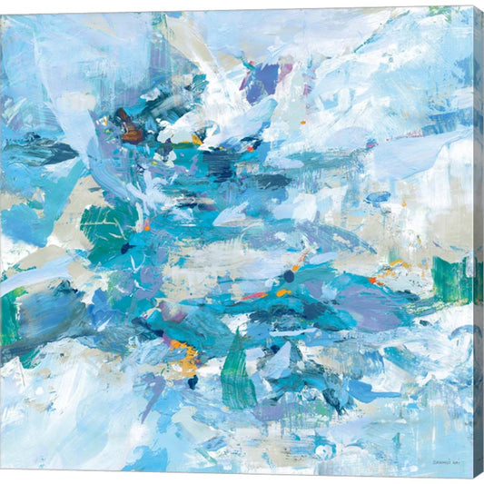 Exuding Summer Blue by Danhui Nai, Canvas Art