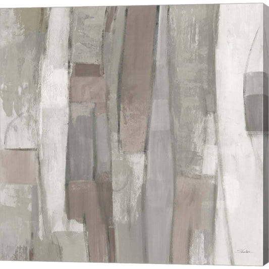 Spring Stream Neutral by Silvia Vassileva, Canvas Art