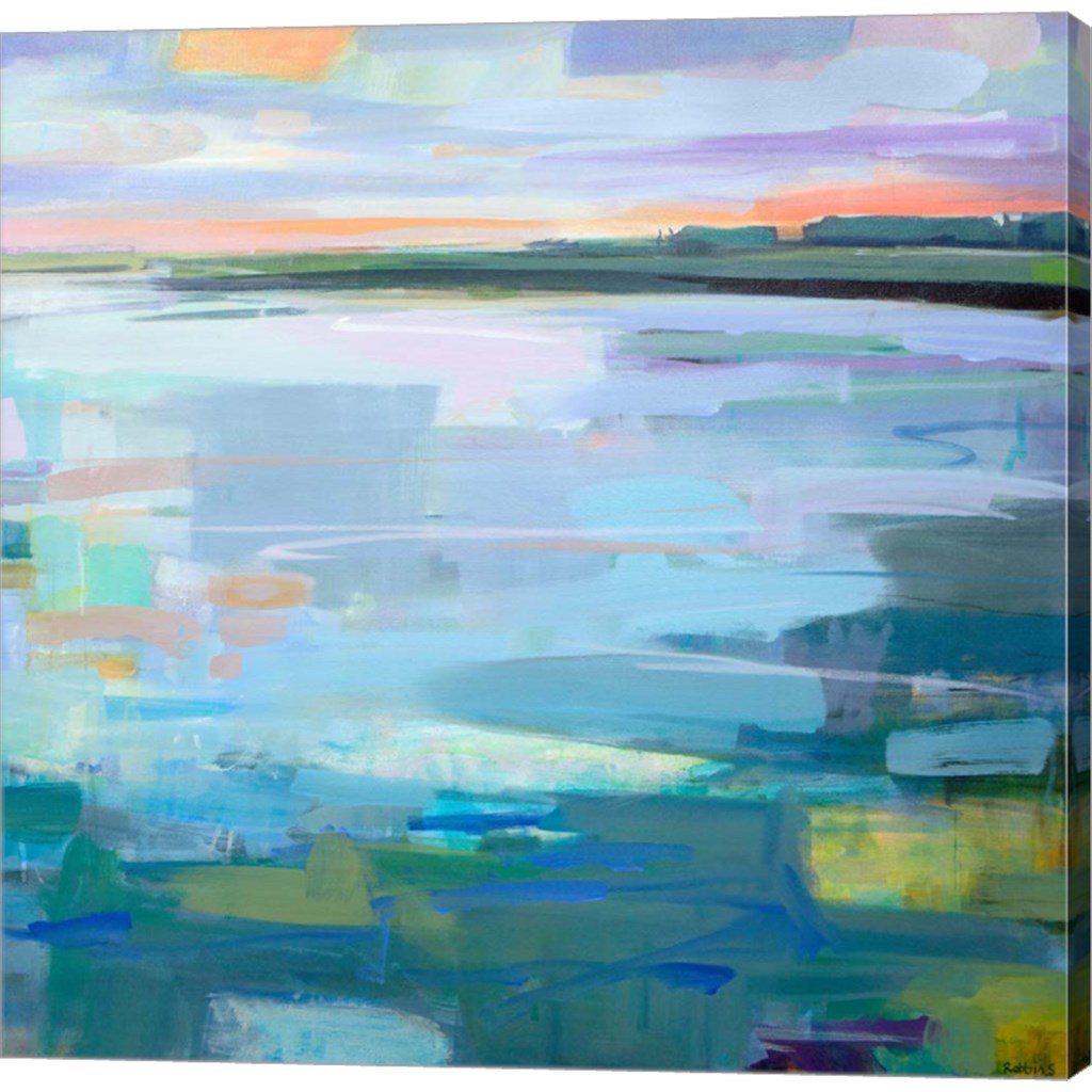 By The Footbridge Ogunquit by Kathleen Robbins, Canvas Art