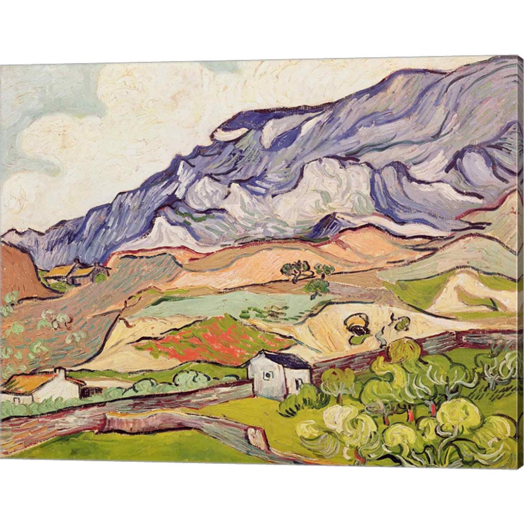 The Alpilles, 1890 by Vincent Van Gogh, Canvas Art