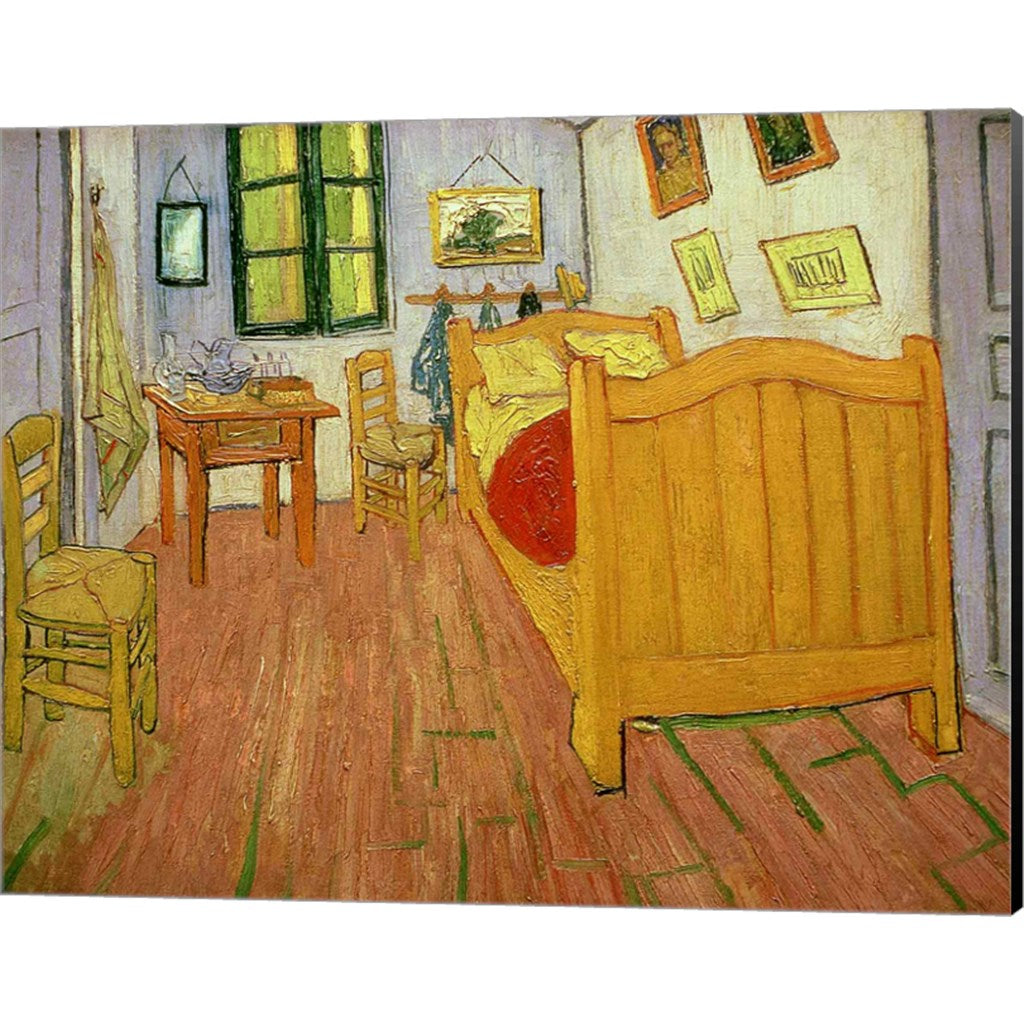 The Bedroom, 1888 by Vincent Van Gogh, Canvas Art