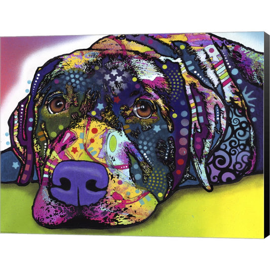 Savvy Labrador by Dean Russo, Canvas Art