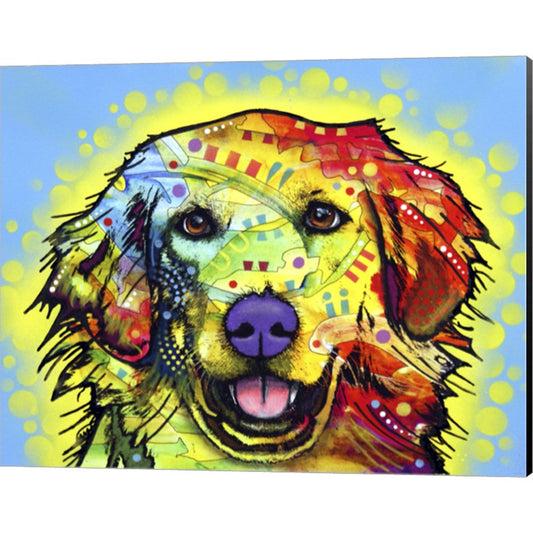 Golden Retriever by Dean Russo, Canvas Art