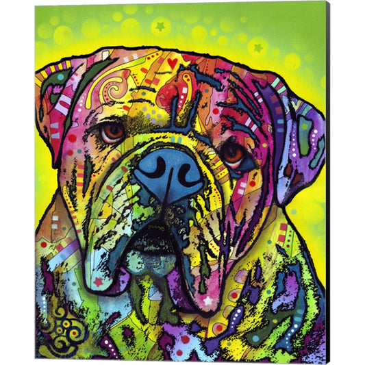 Hey Bulldog by Dean Russo, Canvas Art