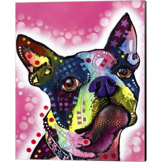 Boston Terrier by Dean Russo, Canvas Art